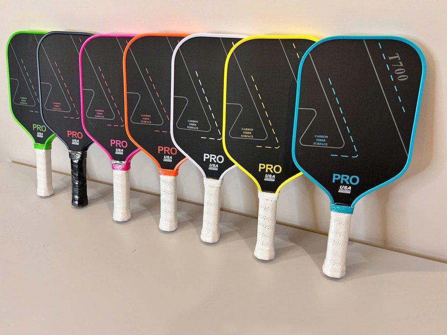 Vợt Pickleball T700 Carbon PRO USA 16mm nhiều màu